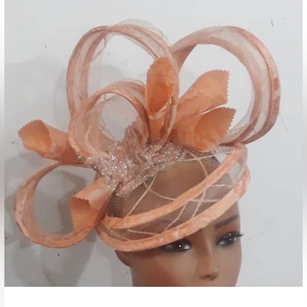 Elegant Peach Fascinator

FAS3 0226
